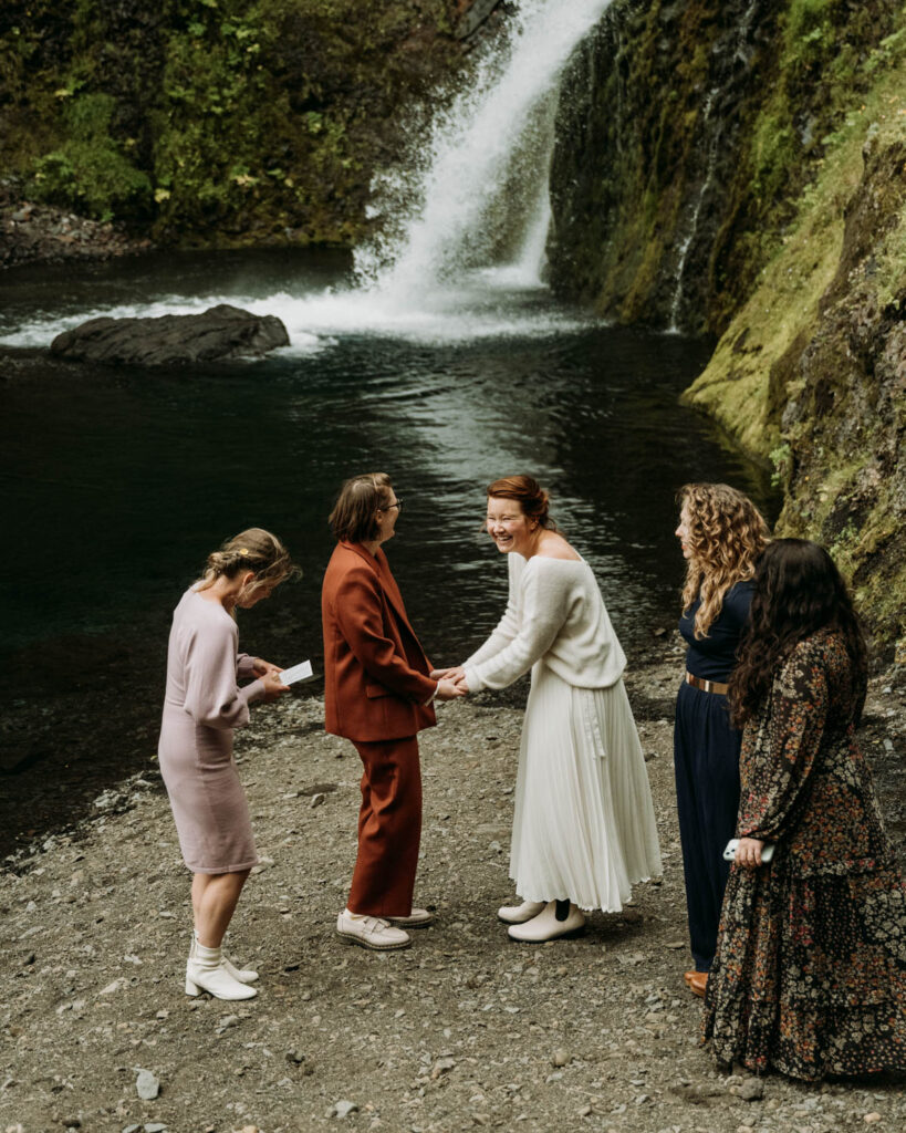 Emotional Iceland Elopement in a Hidden Canyon 